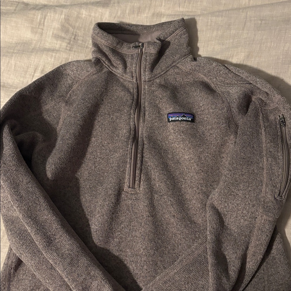 PATAGONIA Womens Better Sweater 1/4 Zip, Medium